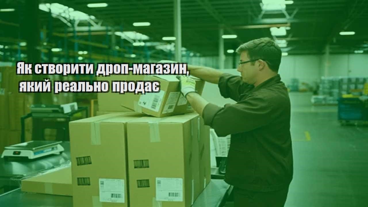 yak stvoryty drop magazyn yakyj realno prodaye
